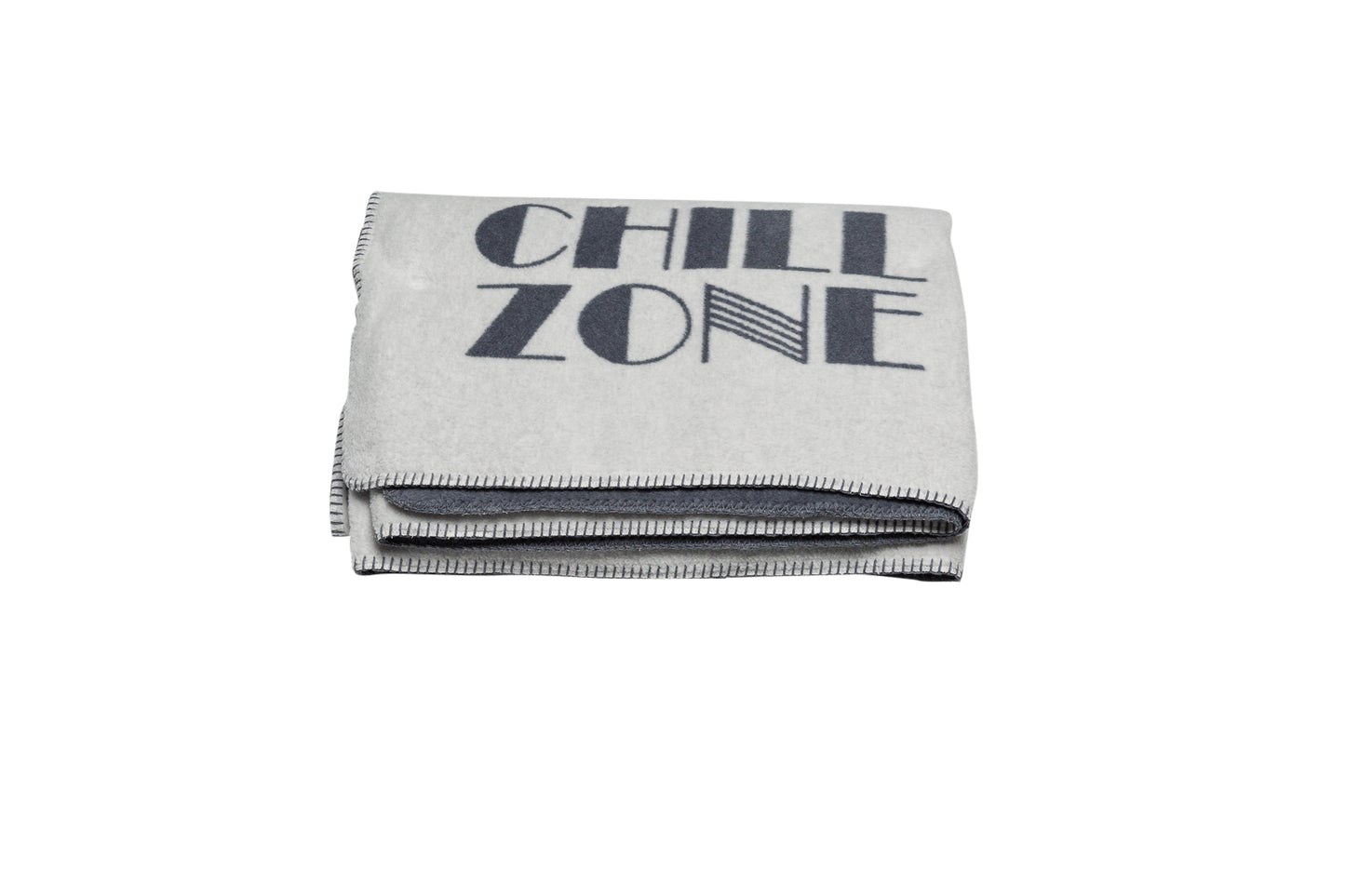 Decke "Chillzone" hellgrau 150 x 200 cm