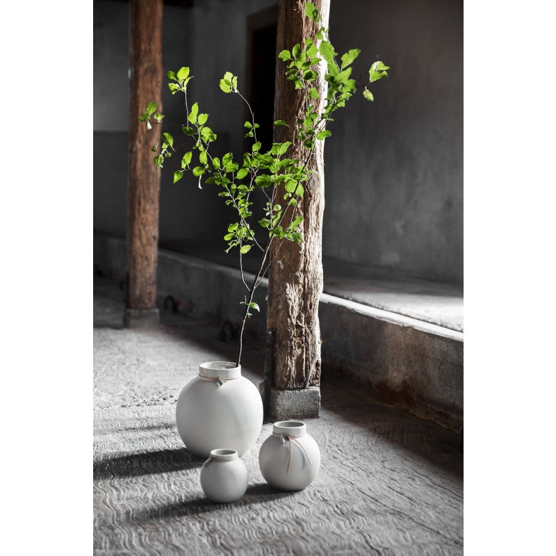 Vase ERNST beige 21 x 22 cm