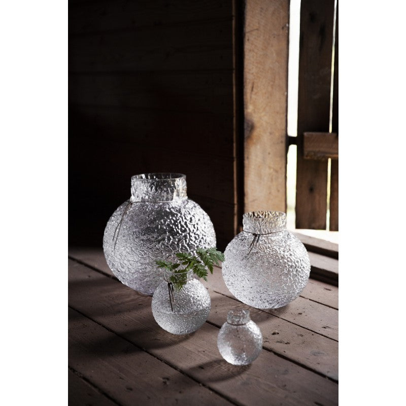 Glasvase gesprenkelt ERNST rund 29 x 30 cm
