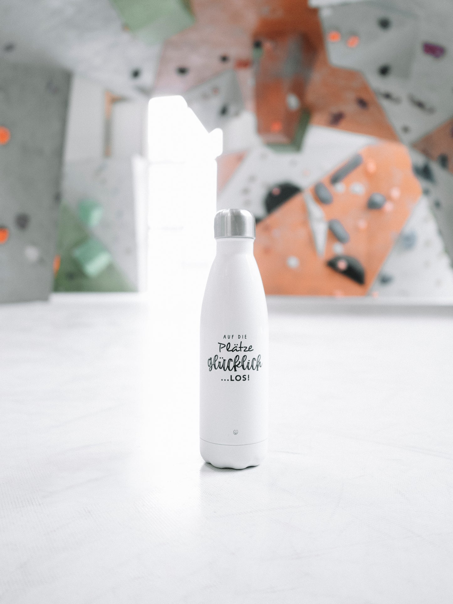 Thermosflasche "Auf die Plätze"