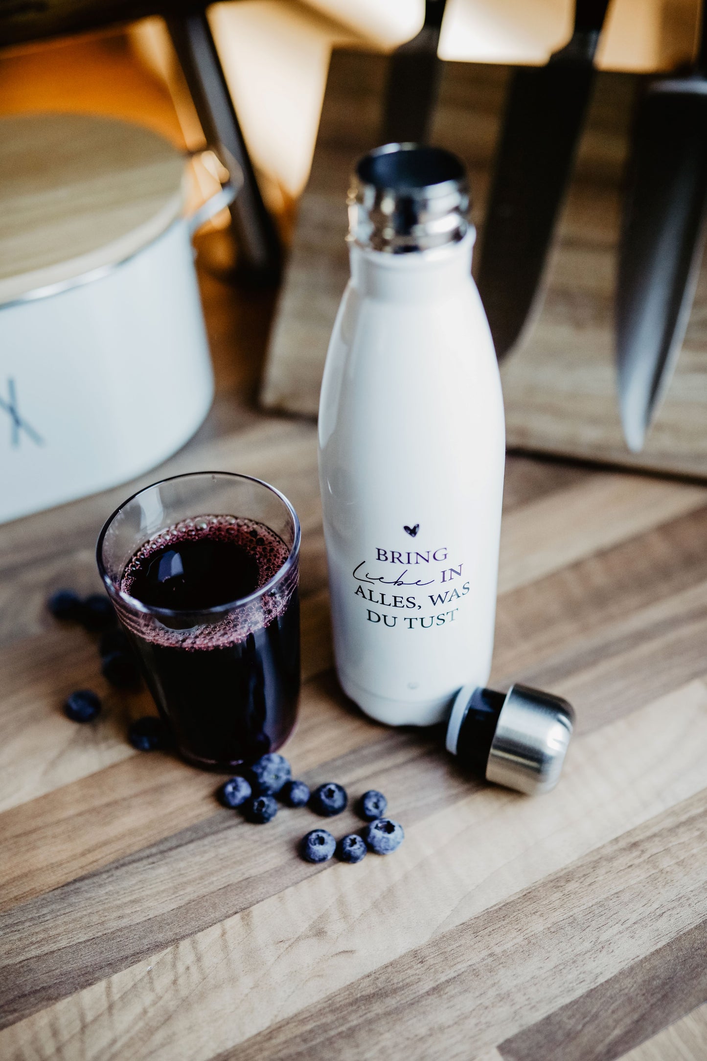 Thermosflasche "Bring Liebe in alles"