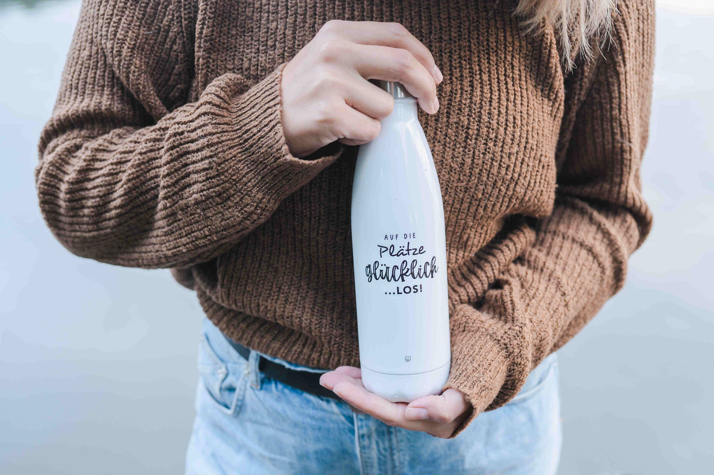 Thermosflasche "Auf die Plätze"