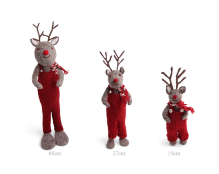 Rudolf grau mit roter Hose