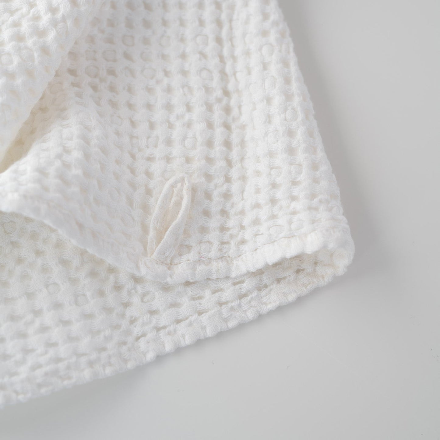Waffle Towel White Linen