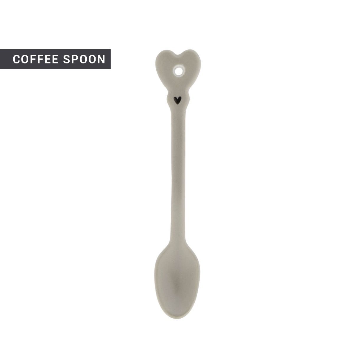 Kaffee Löffel beige 14 cm