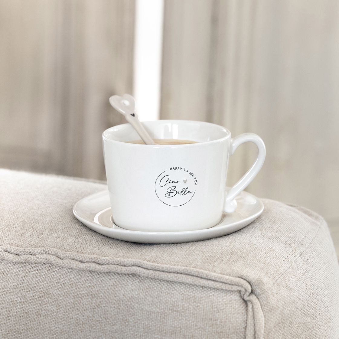 Cappuccino Tasse Ciao Bella