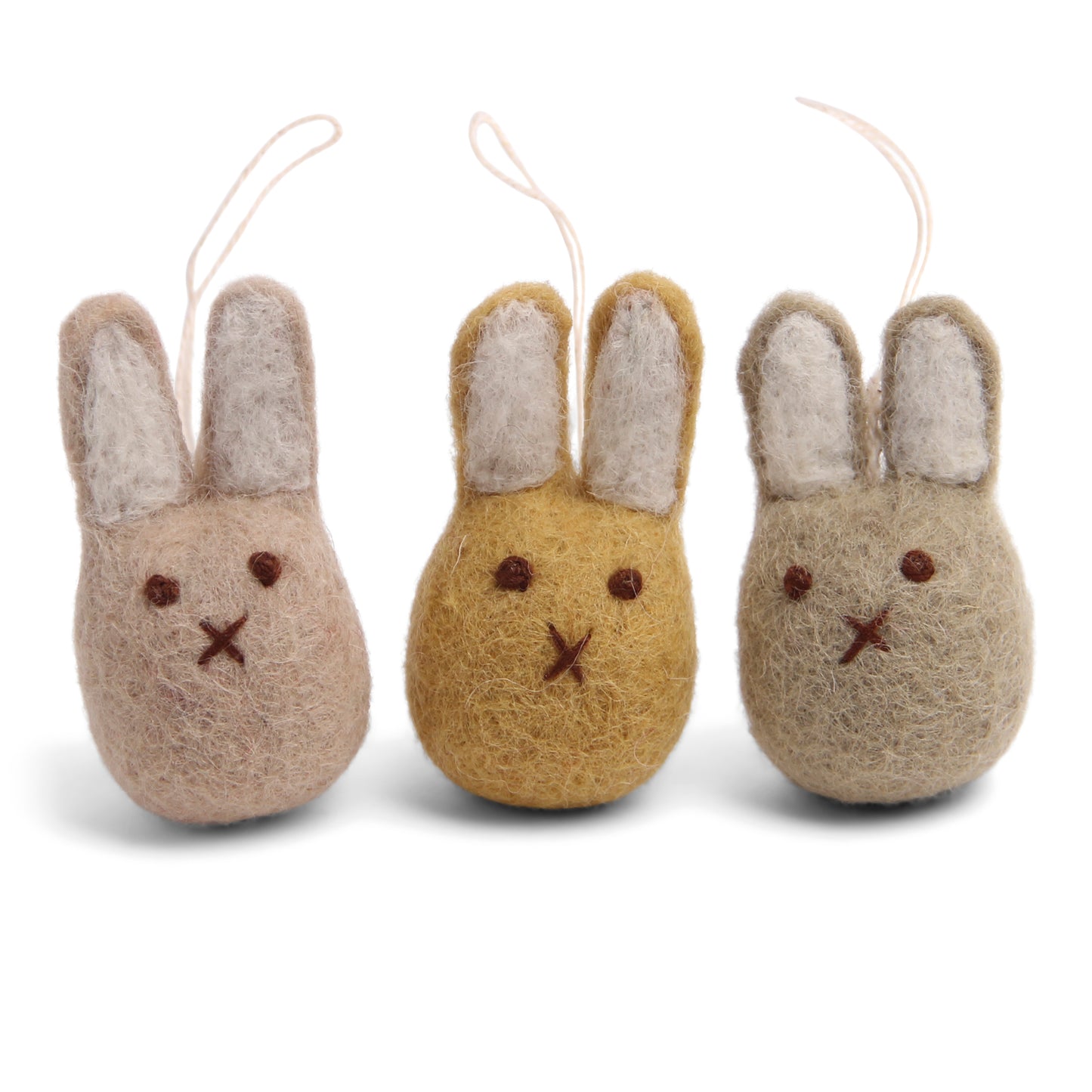 Mini Hase Erdtöne "3er Set"