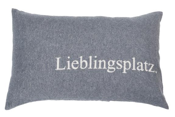 Kissen "Lieblingsplatz" 40 x 60 cm