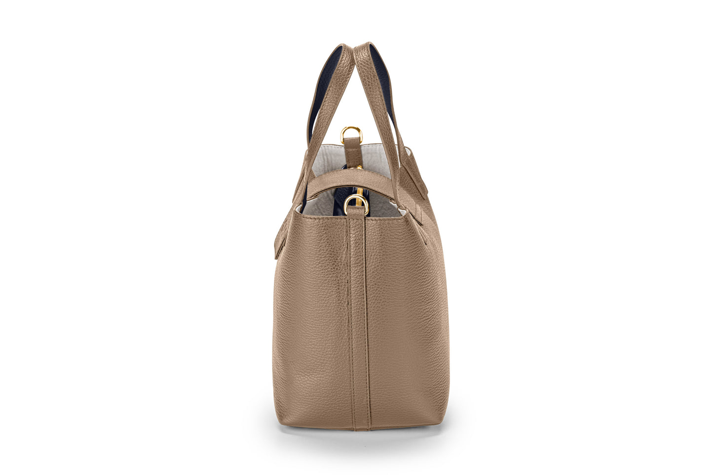 Midi Marte taupe nachtblau gold