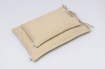 Naturkissen Hirsespreu beige