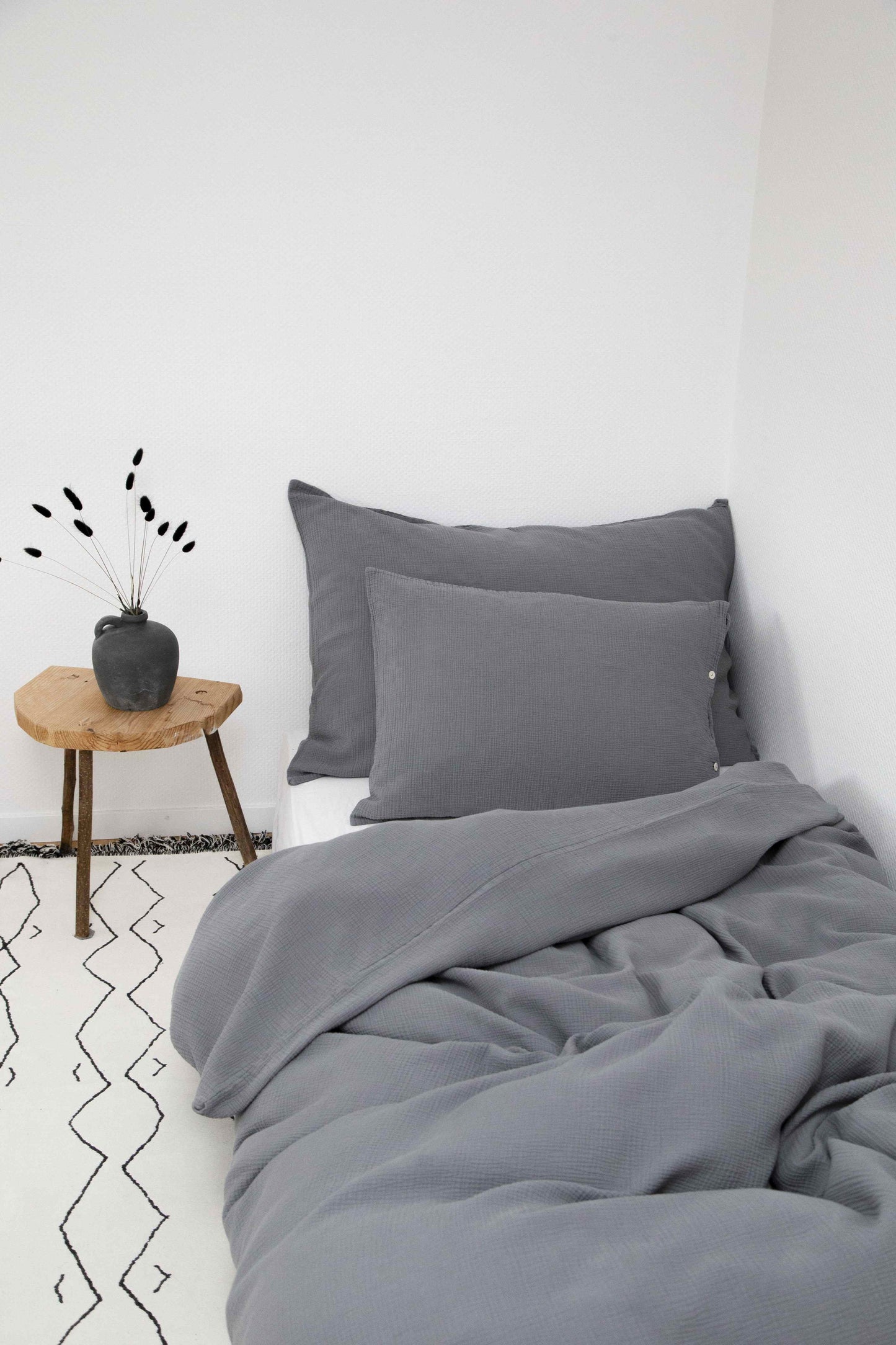 Jula Bettwäsche anthrazit