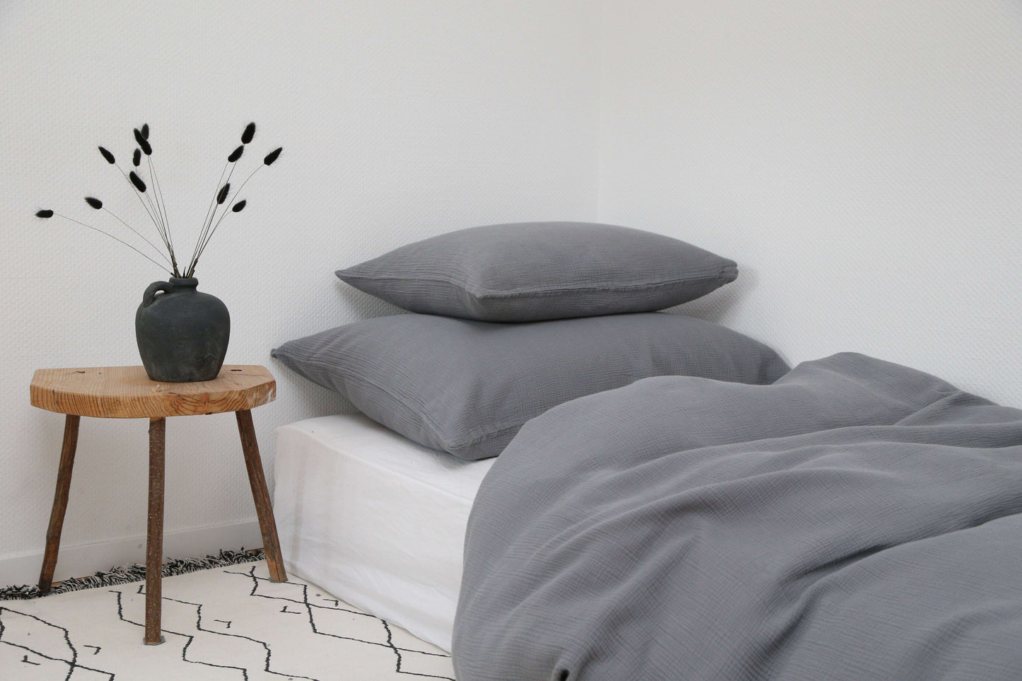 Jula Bettwäsche anthrazit