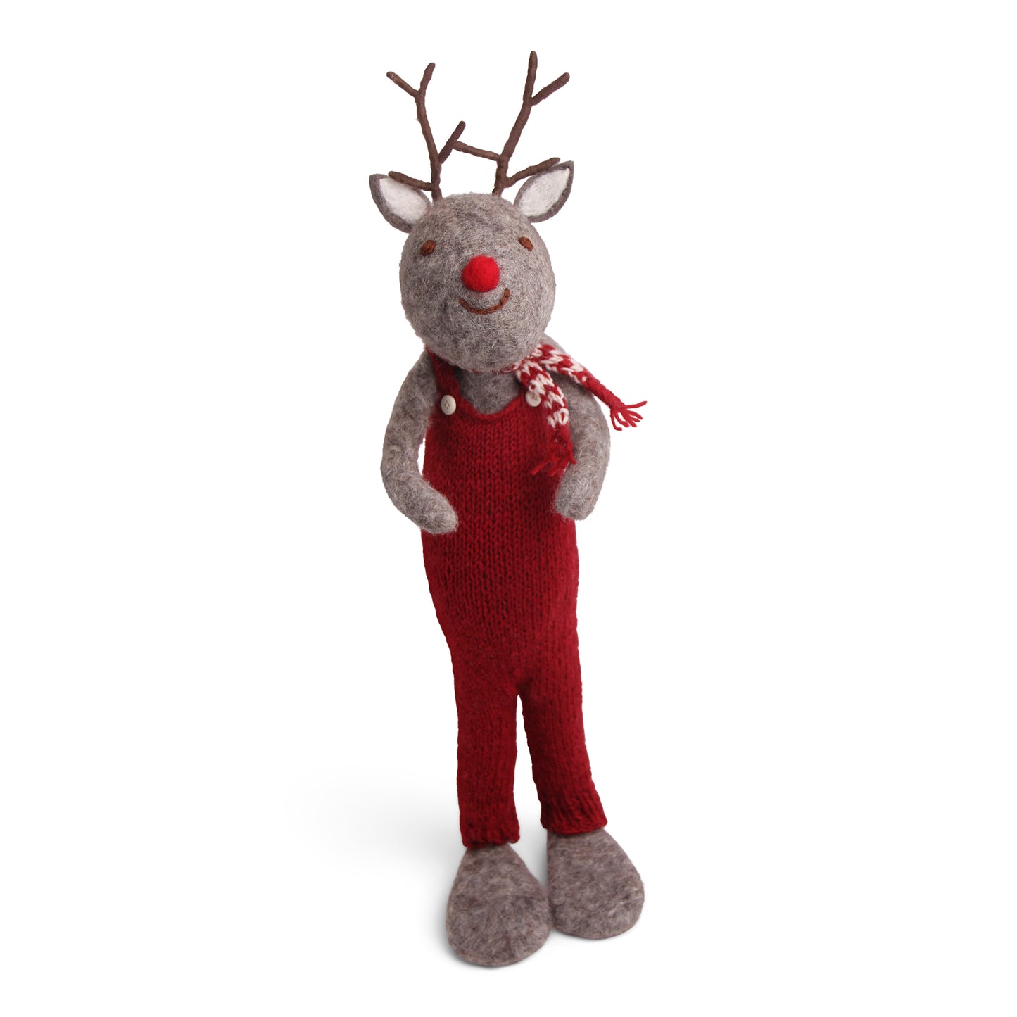 Rudolf grau mit roter Hose