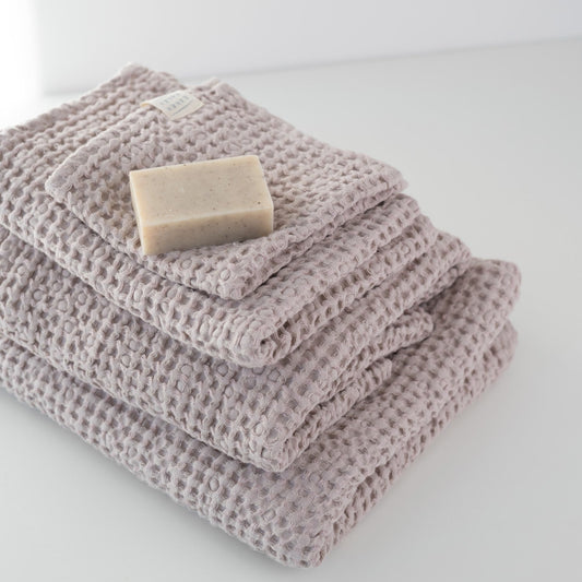 Waffle Towel Powder Rose