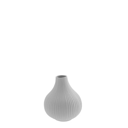 Vase Storefactory hellgrau klein 7 x 9 cm