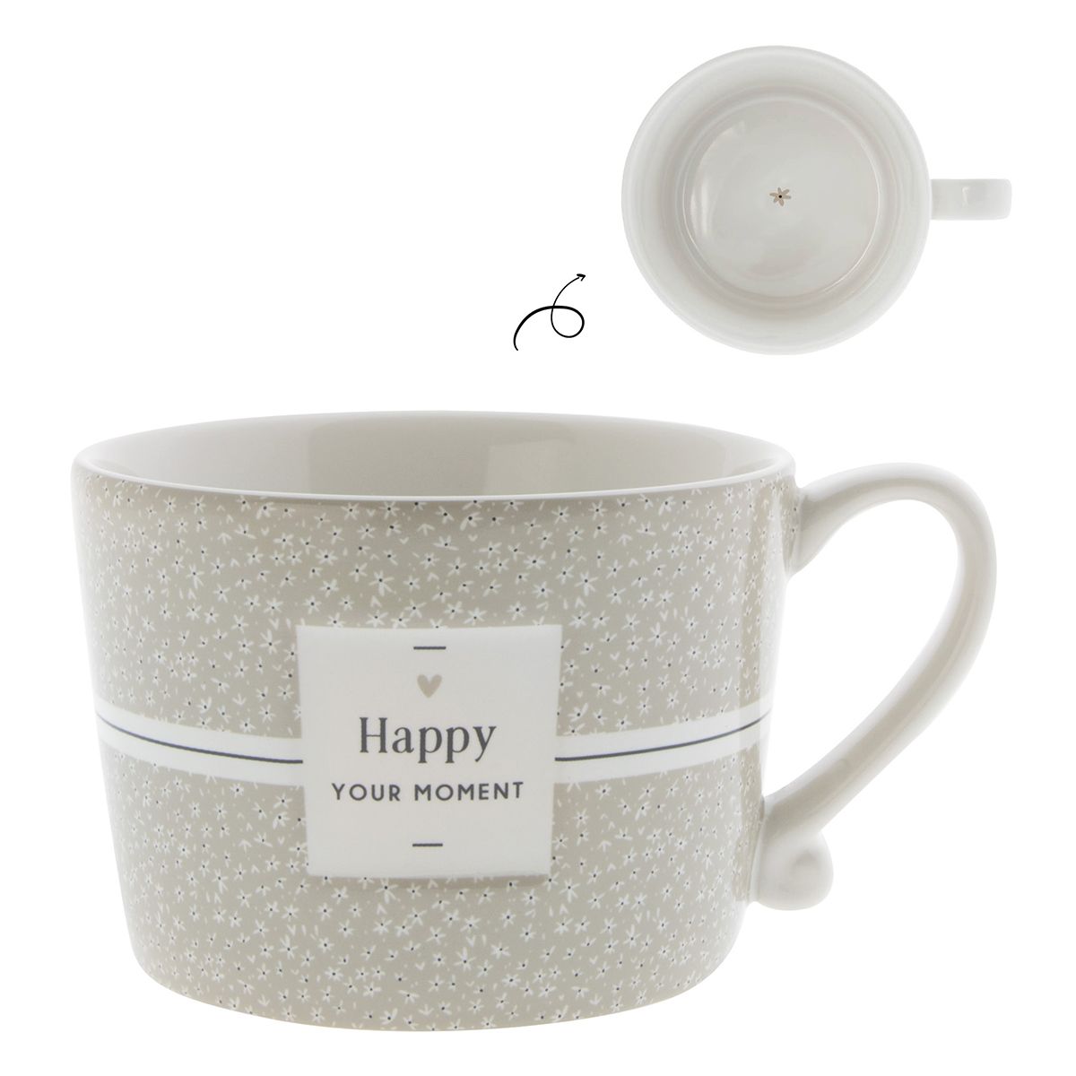 Cappuccino Tasse Happy your moment